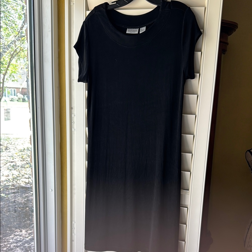 Black TRAVELER dress CHICOS
